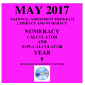 ACARA 2017 NAPLAN Numeracy - Year 9 - Answers